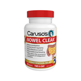 Bowel Clear By Carusos Natural Health 60 Tablets Hv/vitamins