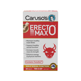 Erectomax By Carusos Natural Health 60 Tablets Hv/vitamins