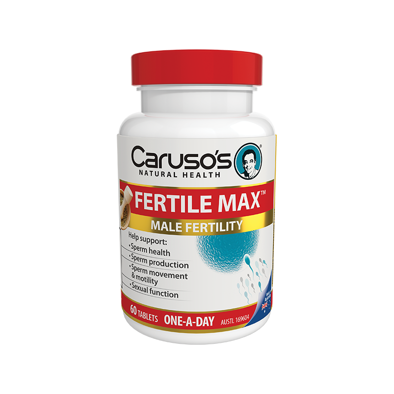 Fertile Max Male By Carusos Natural Health Hv/vitamins