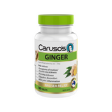 Ginger By Carusos Natural Health 100 Tablets Hv/vitamins