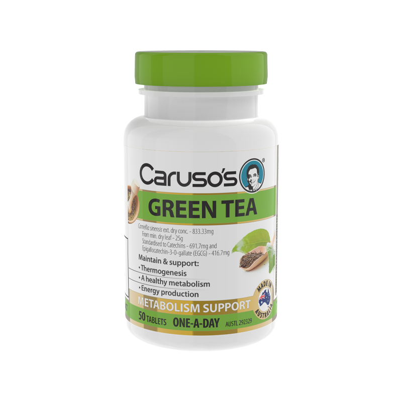 Green Tea By Carusos Natural Health Hv/vitamins