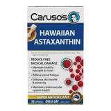 Hawaiian Astaxanthin By Carusos Natural Health Hv/vitamins