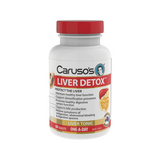 Liver Detox By Carusos Natural Health 60 Tablets Hv/vitamins