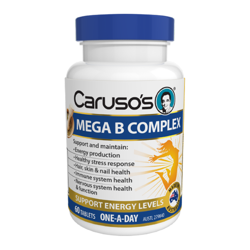 Mega B Complex By Carusos Natural Health Hv/vitamins