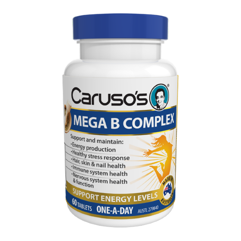 Mega B Complex by Carusos Natural Health – Supplement Mart