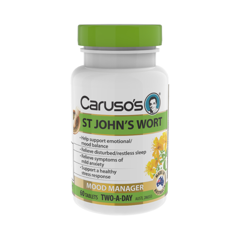 St Johns Wort By Carusos Natural Health Hv/vitamins