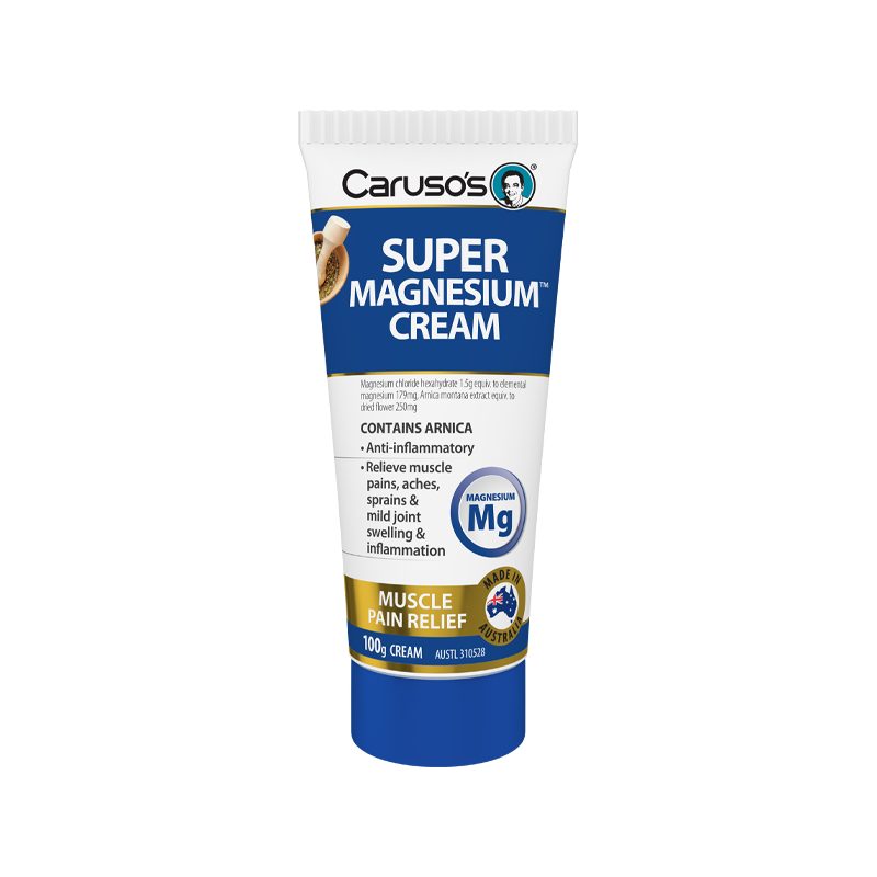 Super Magnesium Cream By Carusos Natural Health Hv/body & Skin Care