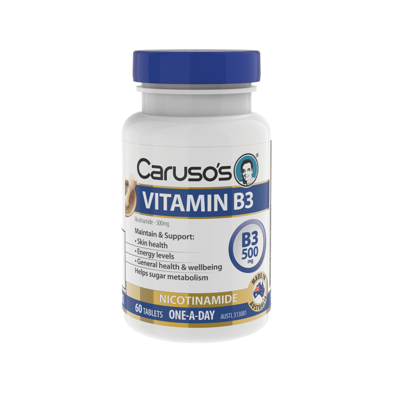 Vitamin B3 500Mg By Carusos Natural Health Hv/vitamins