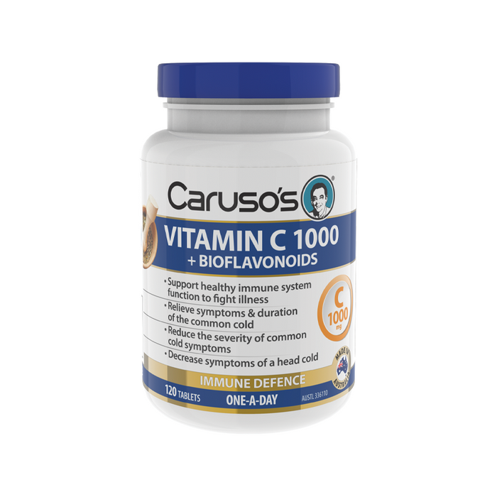 Vitamin C 1000 + Bioflavonoids by Carusos