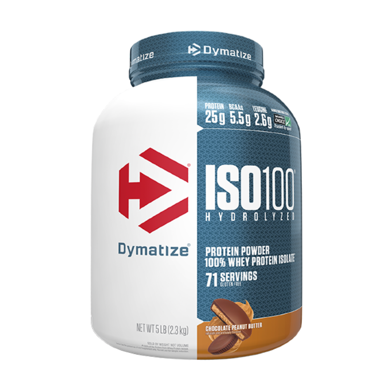 Iso100 By Dymatize 5Lb / Chocolate Peanut Butter Protein/hydrolyzed