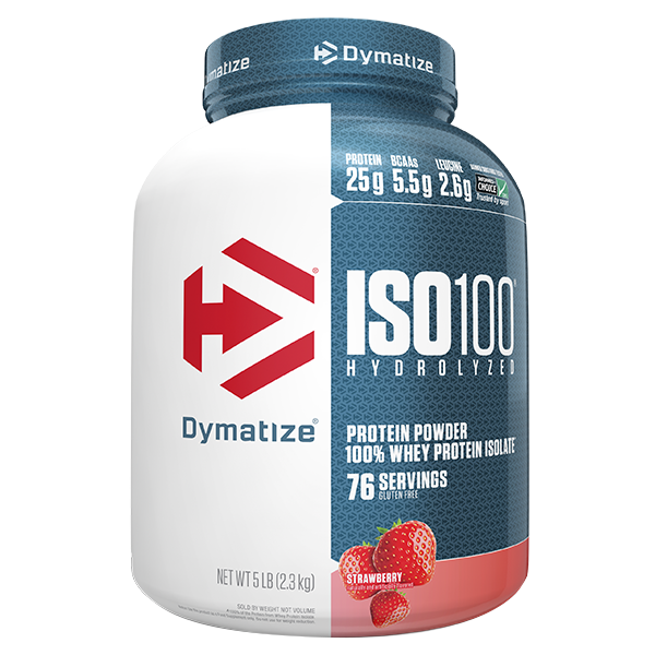 Iso100 By Dymatize 5Lb / Strawberry Protein/hydrolyzed