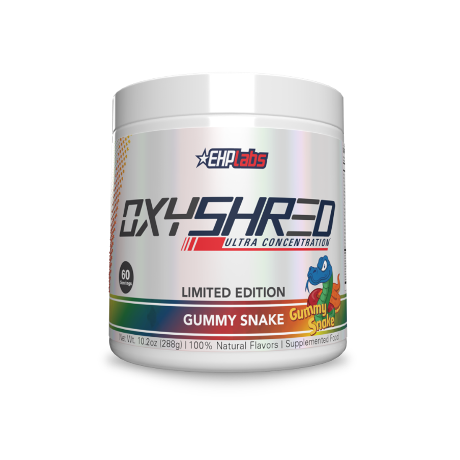 Oxyshred By Ehp Labs 60 Serves / Gummy Snake Weight Loss/fat Burners