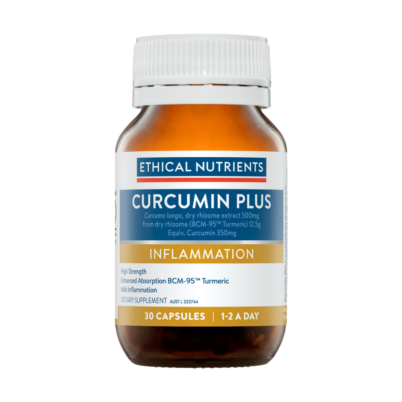 Curcumin Plus By Ethical Nutrients 30 Capsules Hv/vitamins