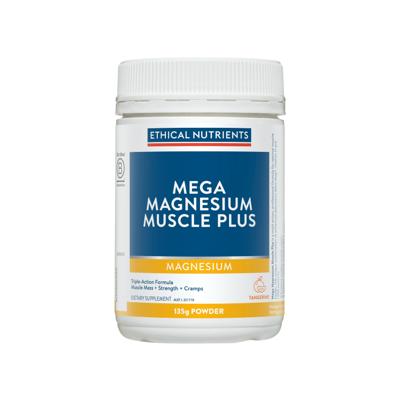 Mega Magnesium Muscle Plus by Ethical Nutrients Australia