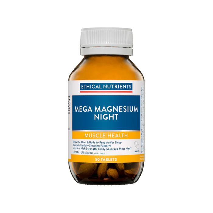 Mega Magnesium Night Tablets by Ethical Nutrients