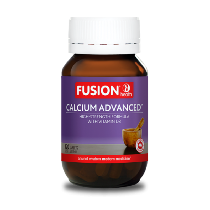Calcium Advanced By Fusion Health 120 Tablets Hv/vitamins