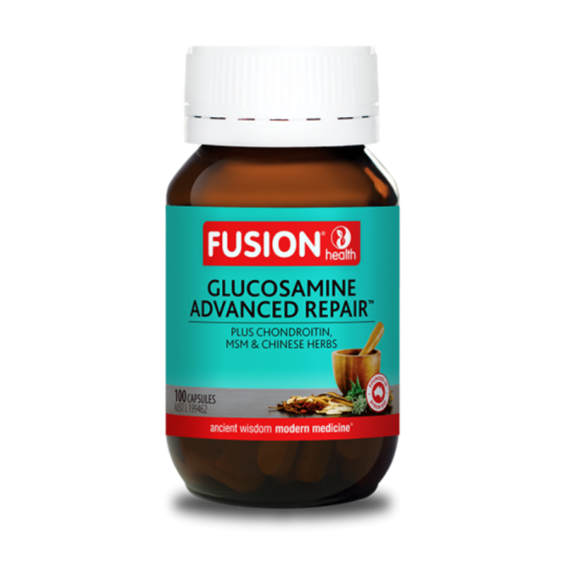 Glucosamine Advanced By Fusion Health 100 Capsules Hv/joint Support
