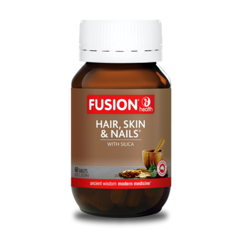 Hair Skin & Nails By Fusion Health 60 Tablets Hv/vitamins