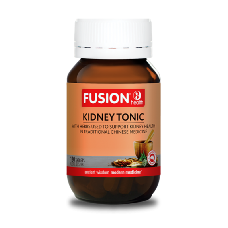 Kidney Tonic By Fusion Health 120 Tablets Hv/vitamins