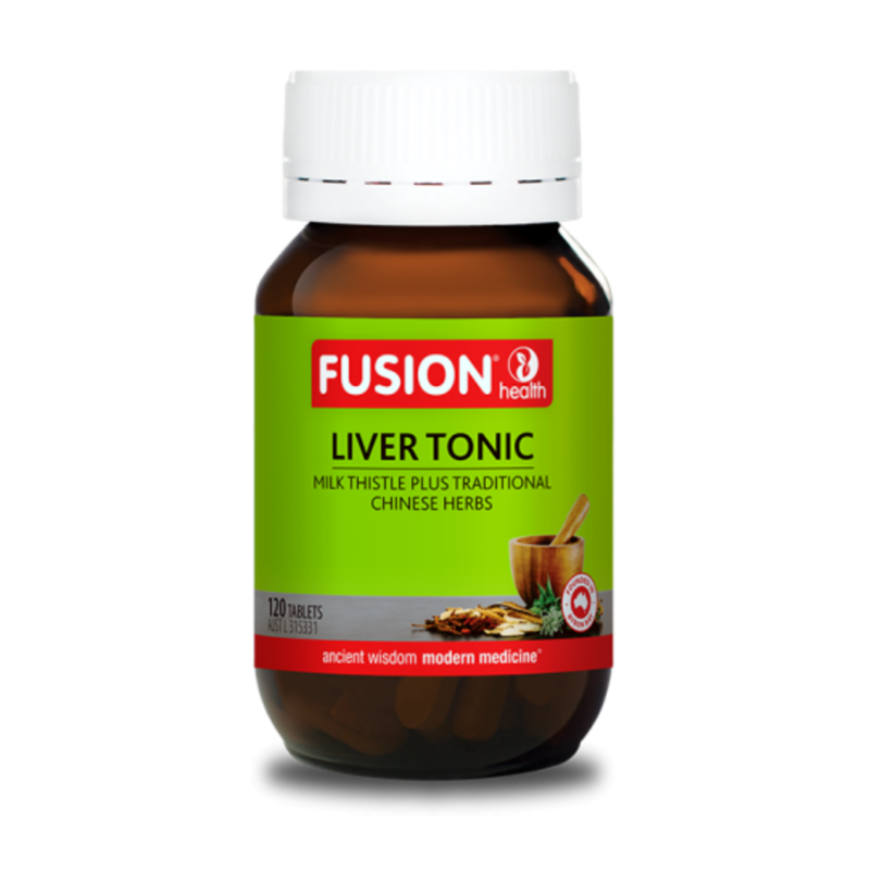 Liver Tonic By Fusion Health 120 Tablets Hv/vitamins