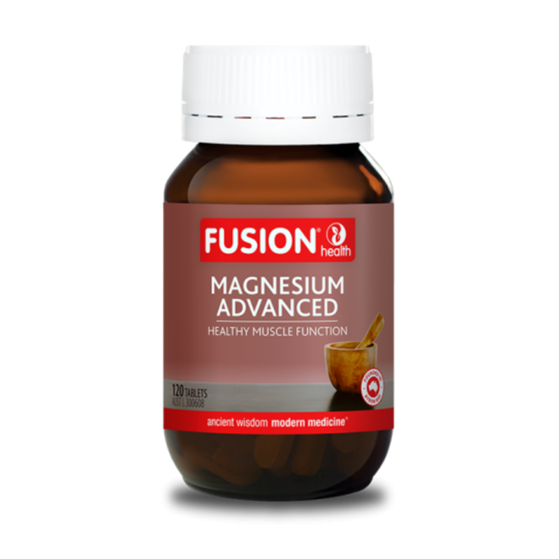 Magensium Advanced Tablets By Fusion Health 120 Hv/vitamins