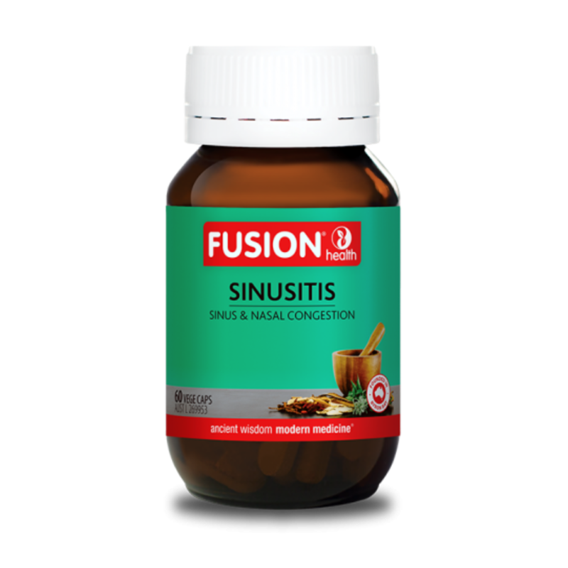 Sinusitis By Fusion Health 60 Capsules Hv/vitamins