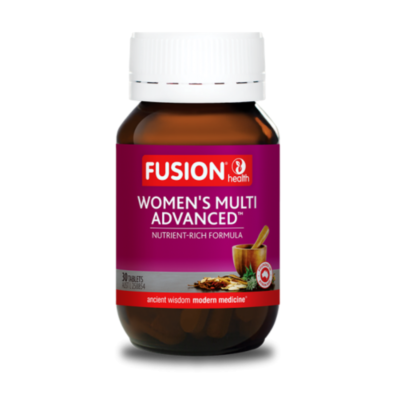 Womens Multi Advanced By Fusion Health 30 Tablets Hv/vitamins