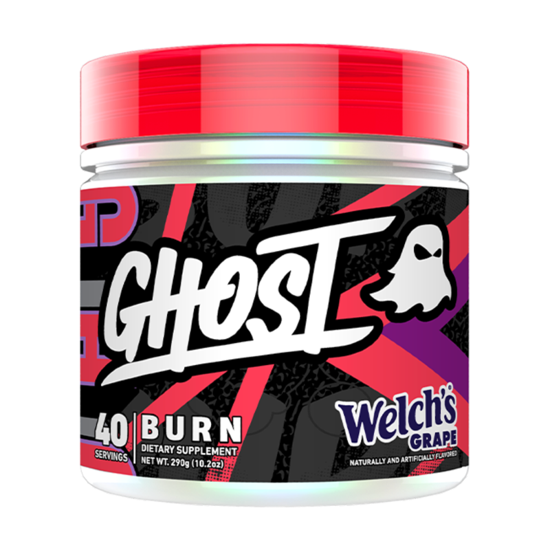 Burn Black Label By Ghost 40 Serves / Welchs Grape Weight Loss/fat Burners