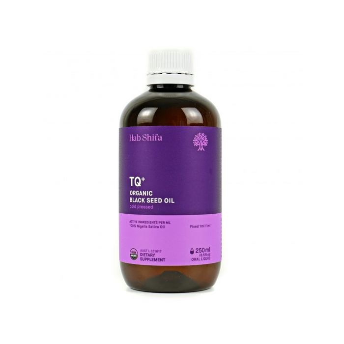 TQ+ Organic Black Seed Oil by Hab Shifa