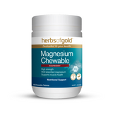 Magnesium Chewable Tablets by Herbs of Gold