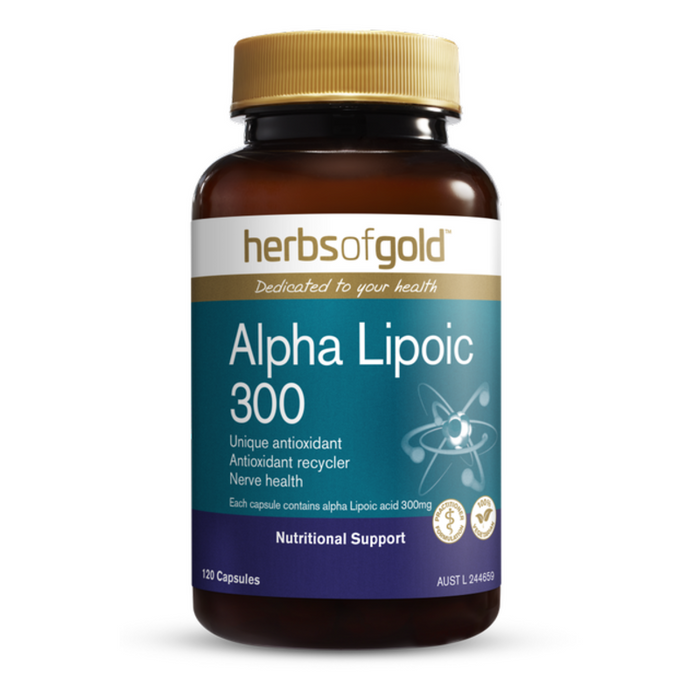 Alpha Lipoic 300 by Herbs of Gold