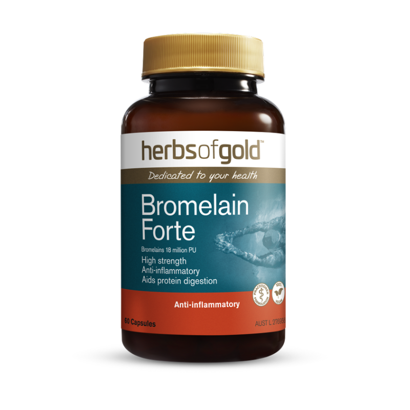 Bromelain Forte By Herbs Of Gold Hv/vitamins