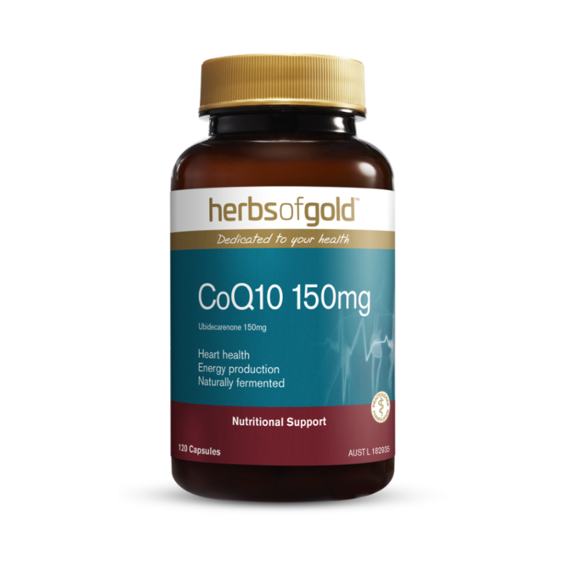 Coq10 150Mg By Herbs Of Gold 120 Capsules Hv/vitamins