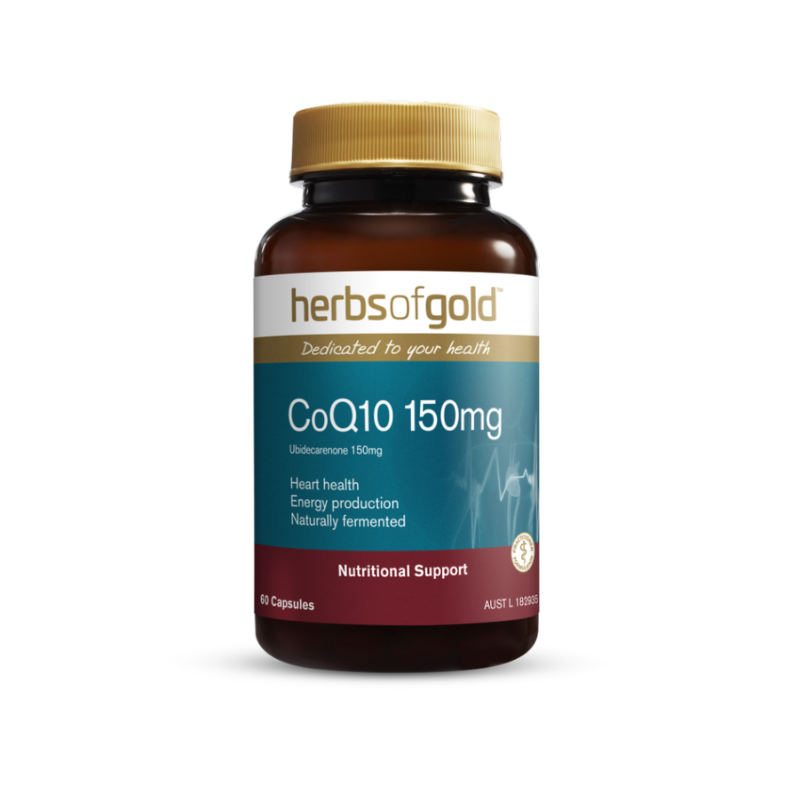 Coq10 150Mg By Herbs Of Gold 60 Capsules Hv/vitamins