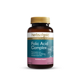 Folic Acid Complex By Herbs Of Gold 60 Tablets Hv/vitamins