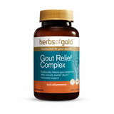 Gout Relief Complex By Herbs Of Gold 60 Capsules Hv/vitamins