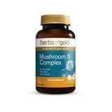 Mushroom 5 Complex By Herbs Of Gold Hv/vitamins