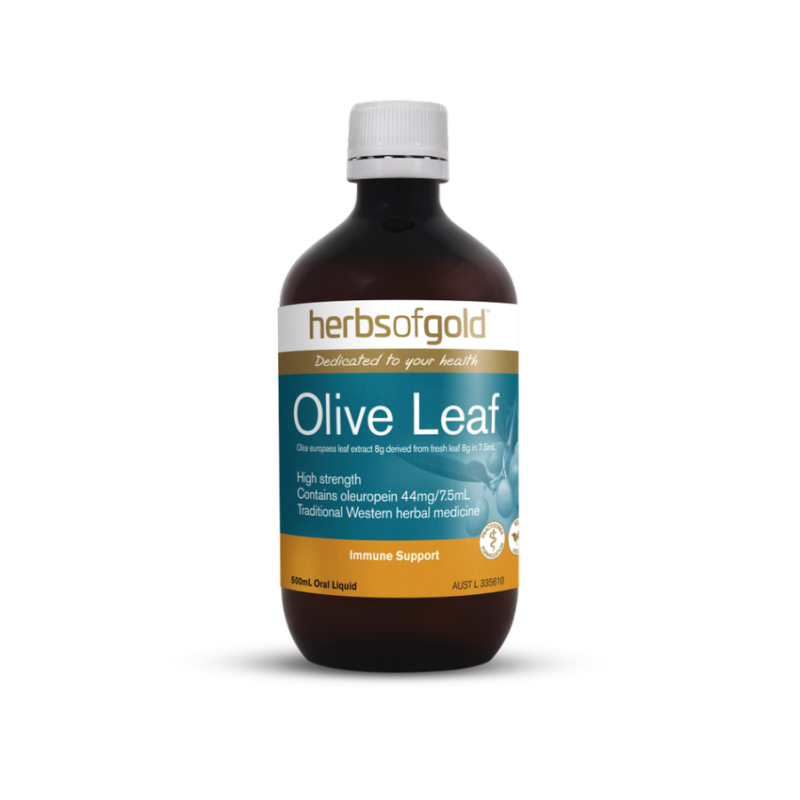 Olive Leaf Liquid By Herbs Of Gold Hv/vitamins