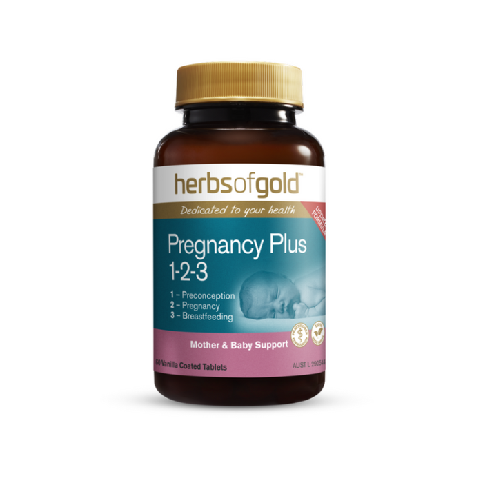 Pregnancy Plus 1-2-3 by Herbs of Gold