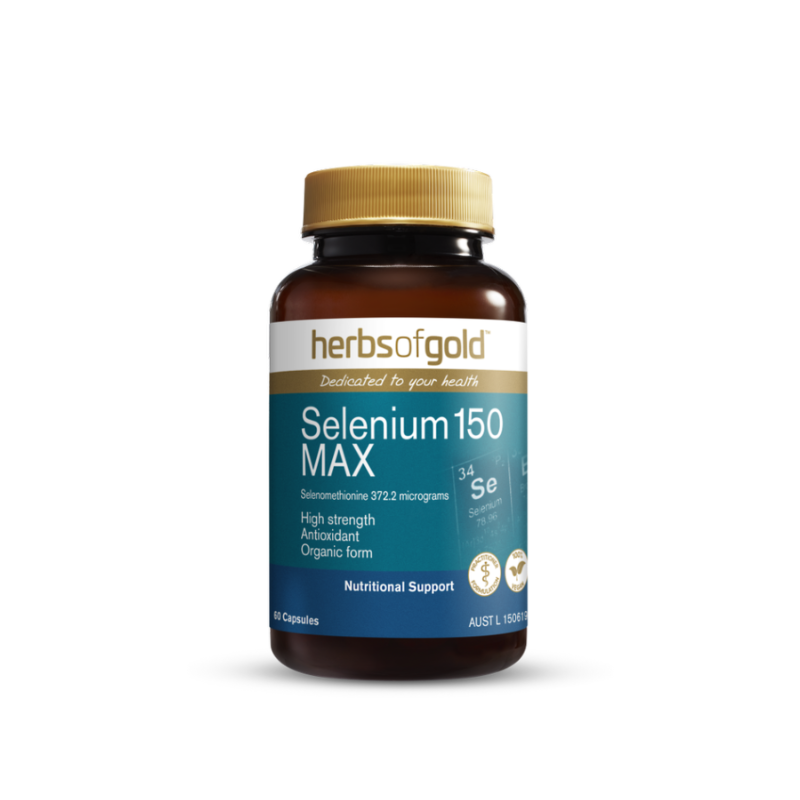 Selenium 150 Max By Herbs Of Gold Hv/vitamins