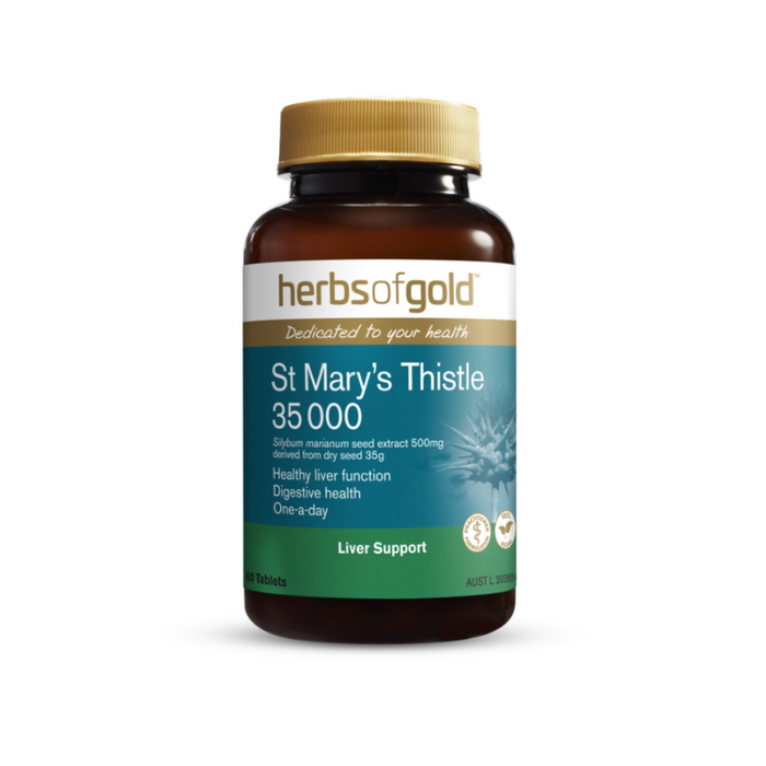 St Marys Milk Thistle 35000 by Herbs of Gold