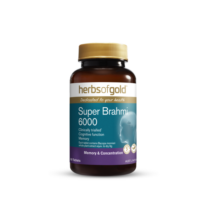 Super Brahmi 6000 by Herbs of Gold