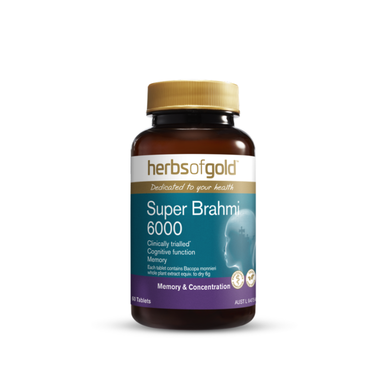 Super Brahmi 6000 By Herbs Of Gold Hv/vitamins
