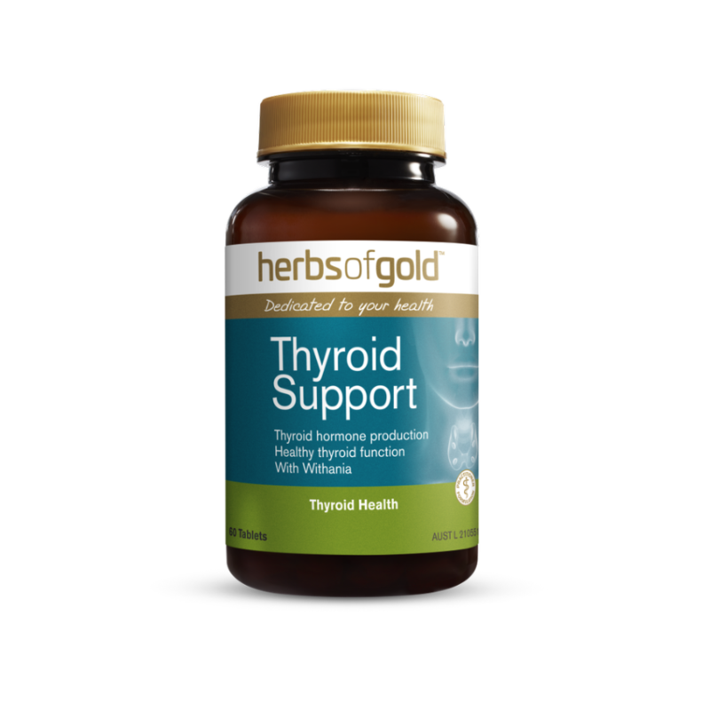 Thyroid Support By Herbs Of Gold Hv/vitamins