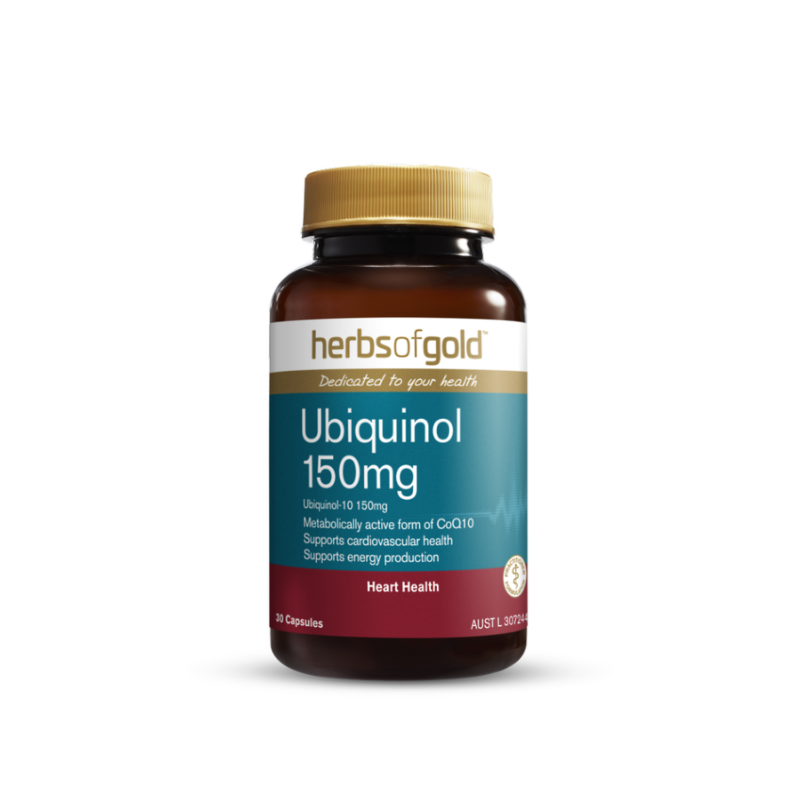 Ubiqunol 150Mg By Herbs Of Gold 30 Capsules Hv/vitamins