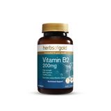 Vitamin B2 200Mg By Herbs Of Gold Hv/vitamins