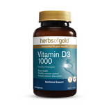 Vitamin D3 1000 By Herbs Of Gold 240 Capsules Hv/vitamins