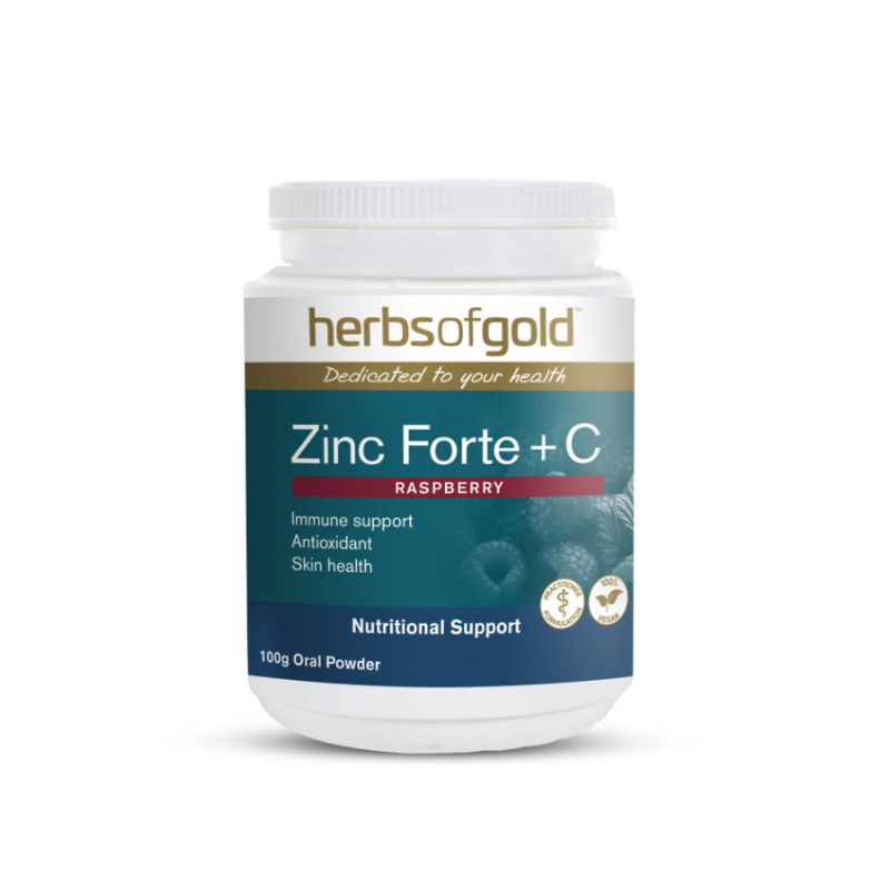 Zinc Forte + C By Herbs Of Gold Hv/vitamins