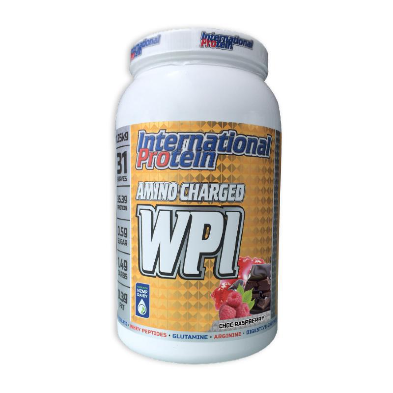 Amino Charged Wpi By International Protein 1.25Kg / Chocolate Raspberry Protein/wpi