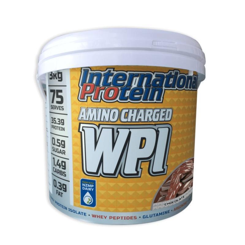 Amino Charged Wpi By International Protein 3Kg / Chocolate Protein/wpi